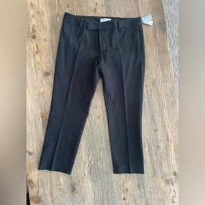 NWT-Gap Black Slim Cropped Slack Pants